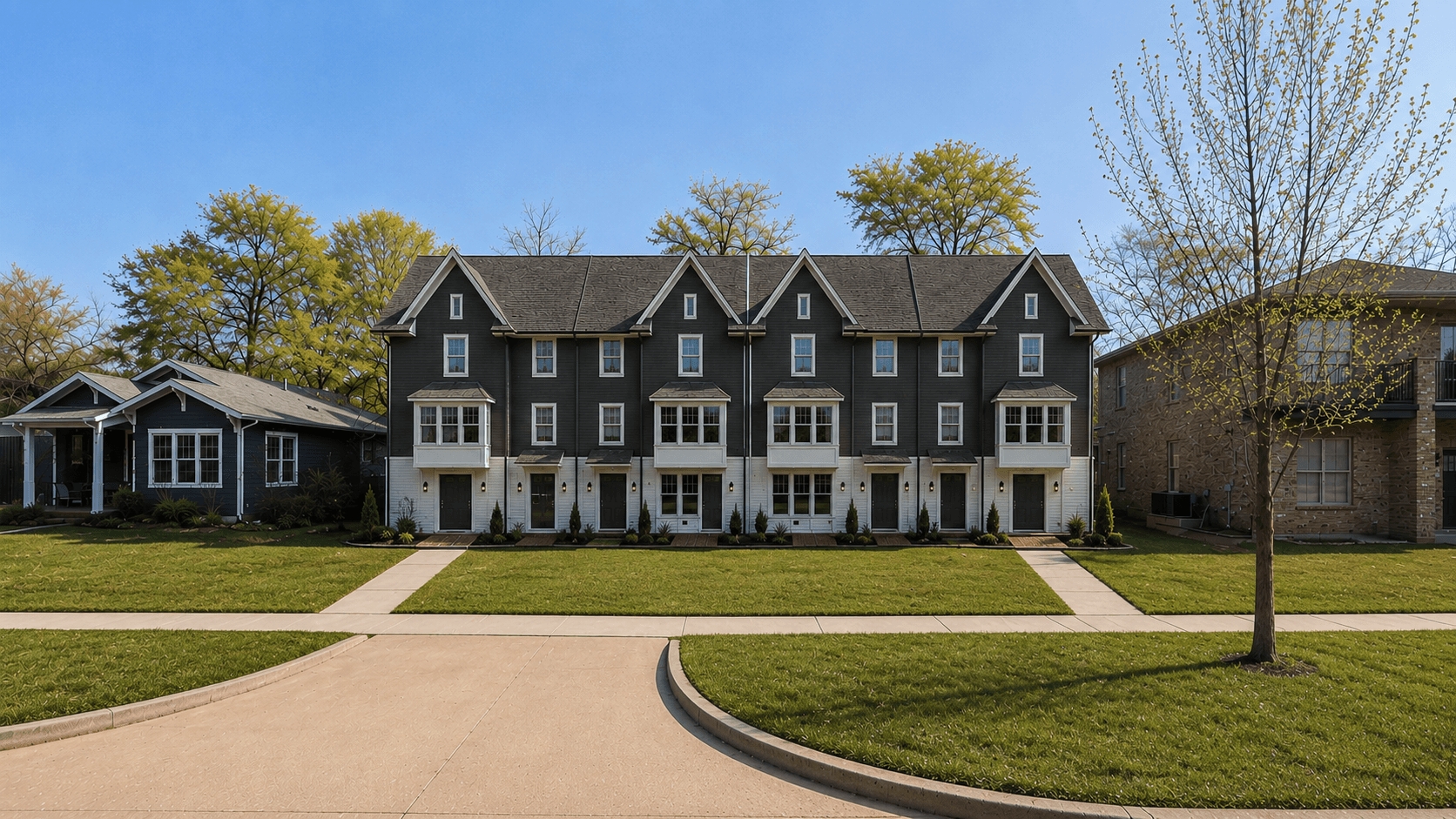 Jenkins — townhome redevelopment rendering