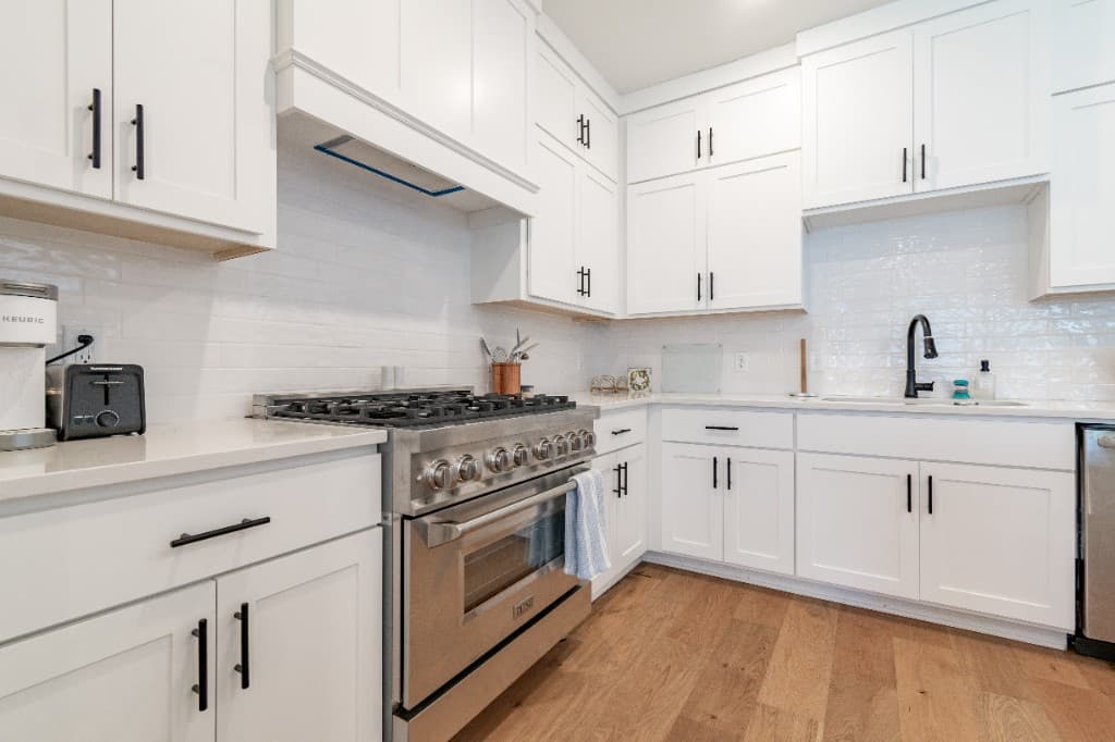 Deans Row Avenue — kitchen range and sink